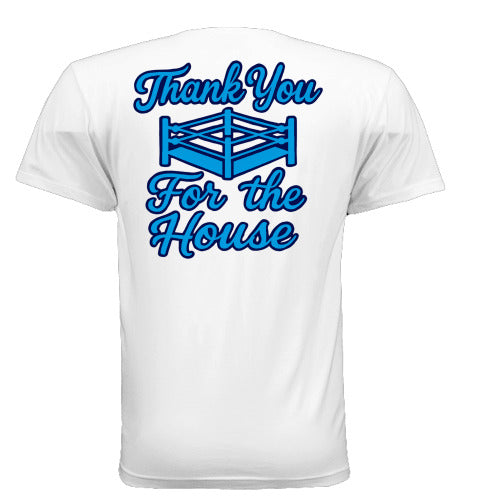 Thank You For The House - "CLOBBERIN" Tee (White)