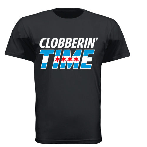 Thank You For The House - "CLOBBERIN" Tee (Black)
