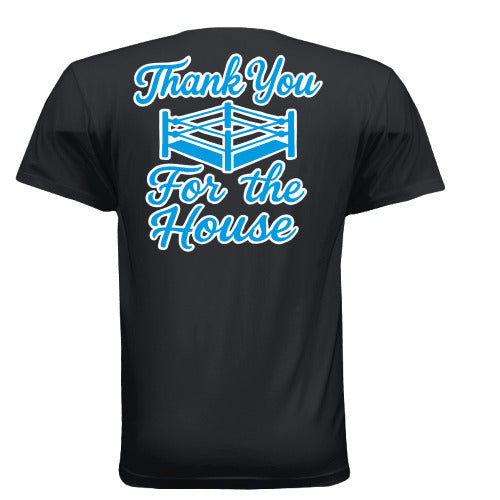 Thank You For The House - "CLOBBERIN" Tee (Black)